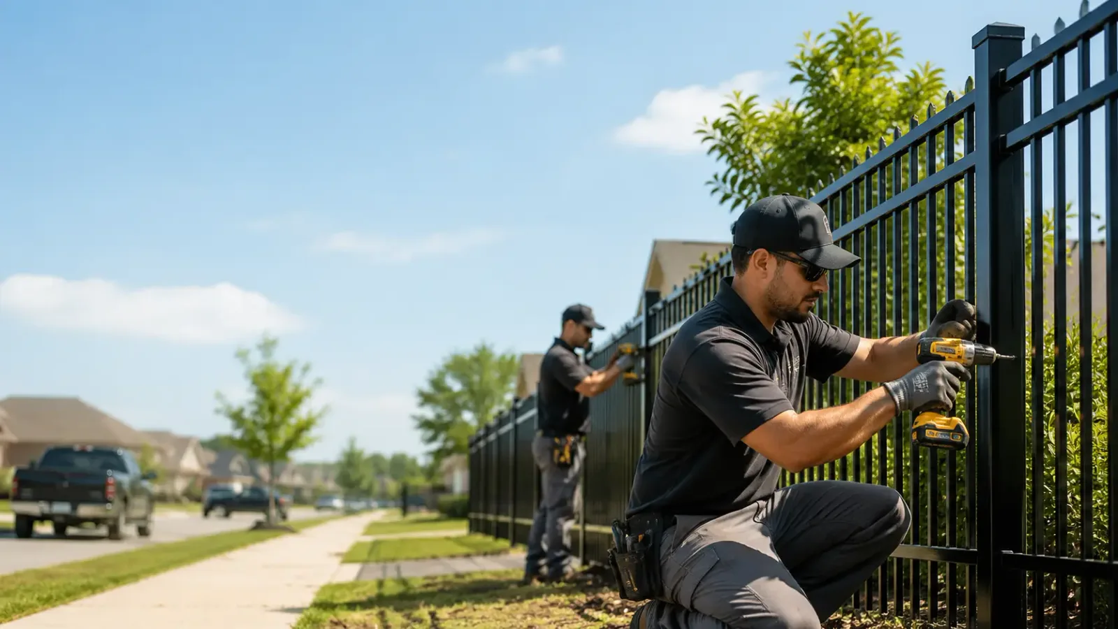 Metal Fence Installation in Agenda, KS
